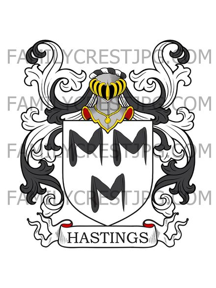 Hastings Family Crest