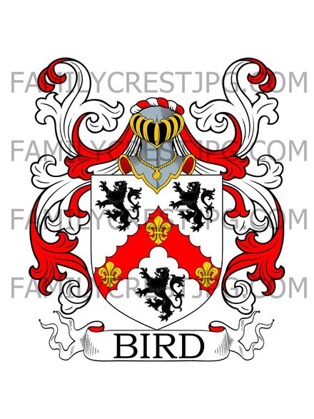 Bird Family Crest