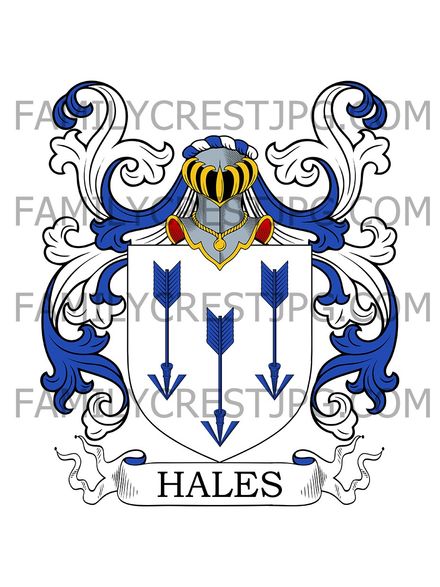 Hales Family Crest