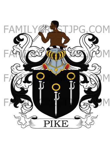 Pike Family Crest
