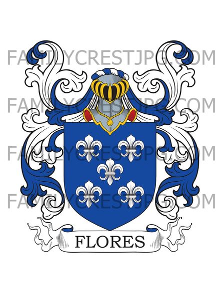 Flores Family Crest