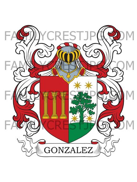 Gonzalez Family Crest