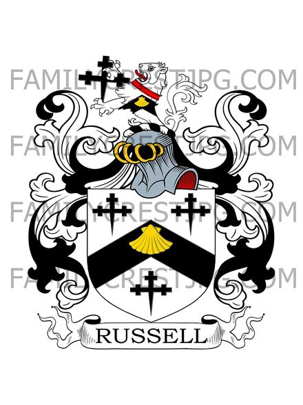Russell Family Crest