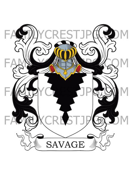 Savage Family Crest