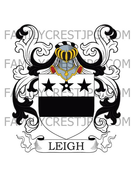 Leigh Family Crest
