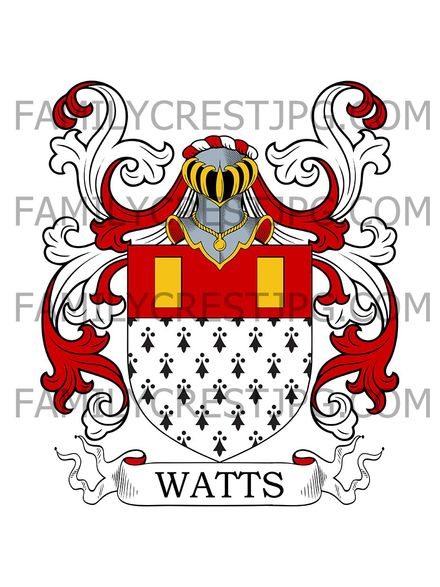 Watts Family Crest