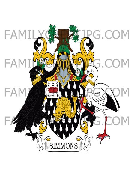 Simmons Family Crest