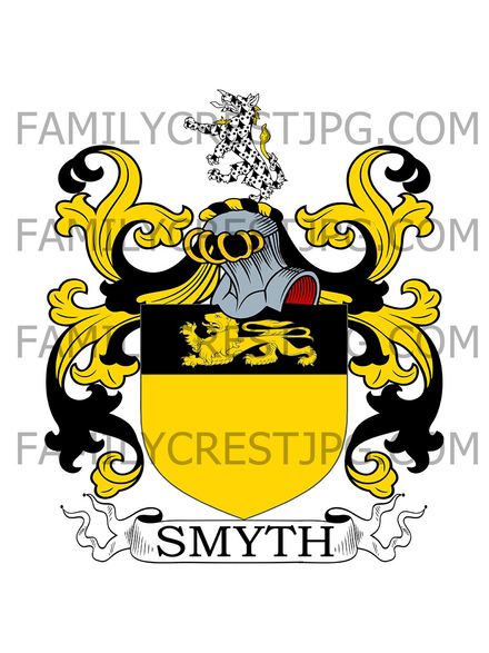 Smyth Family Crest - London, England