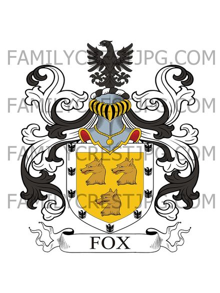Fox Family Crest