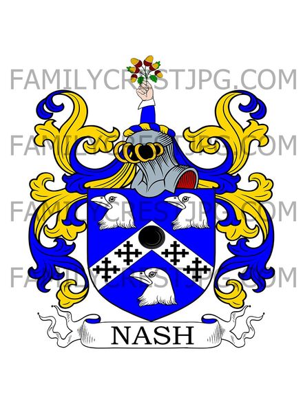 Nash Family Crest - London, England