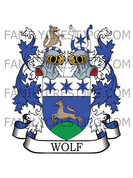 Wolf Family Crest