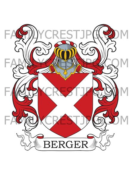 Berger Family Crest - Vienna, Austria