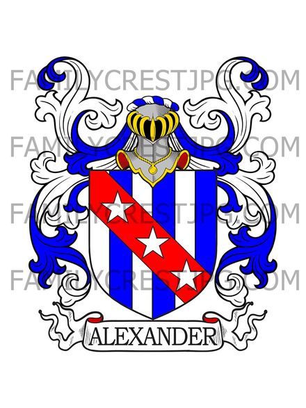 Alexander Family Crest