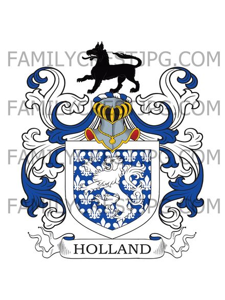 Holland Family Crest