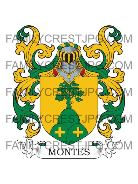 Montes Family Crest