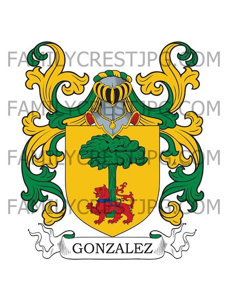 Gonzalez Family Crest