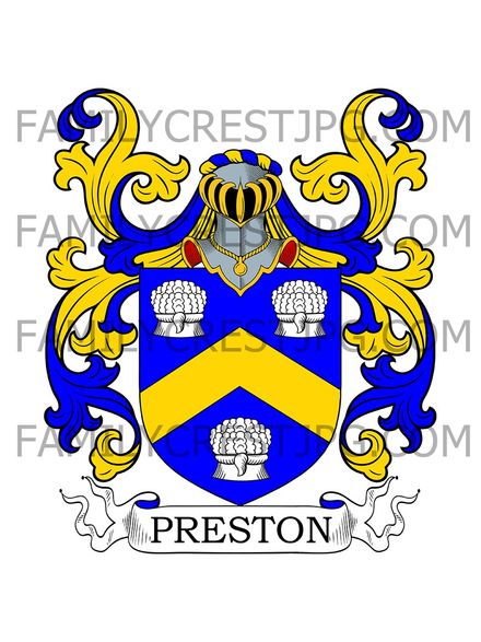 Preston Family Crest