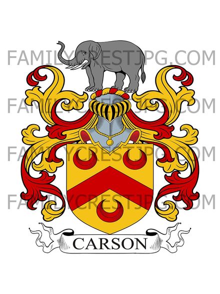 Carson Family Crest