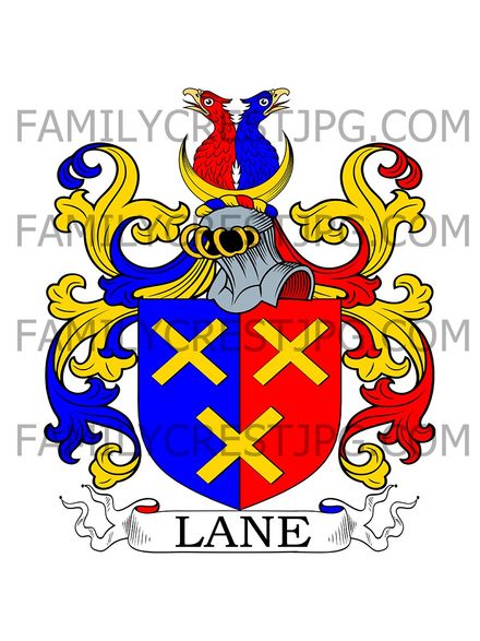 Lane Family Crest