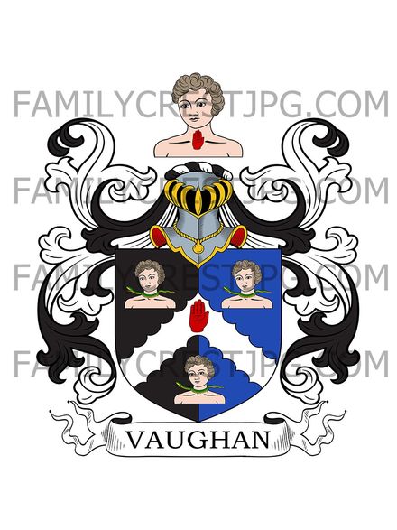 Vaughan Family Crest