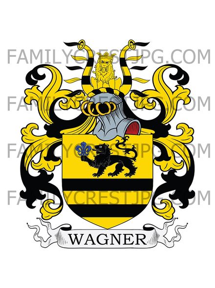 Wagner Family Crest - Prussia 1541