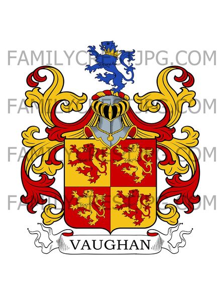 Vaughan Family Crest