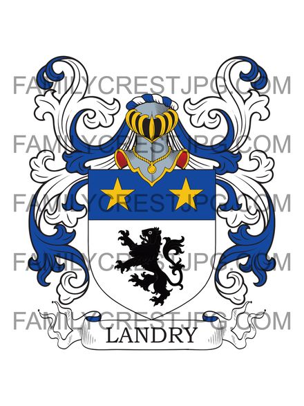 Landry Family Crest - France