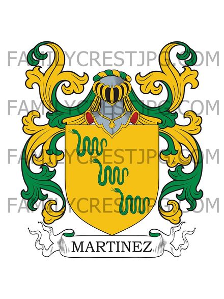 Martinez Family Crest