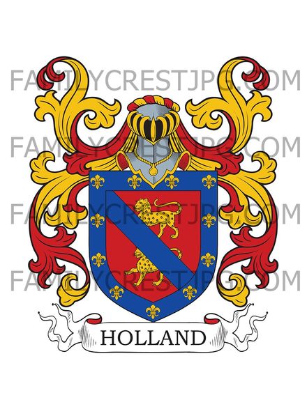 Holland Family Crest
