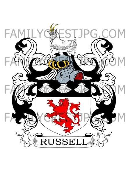 Russell Family Crest