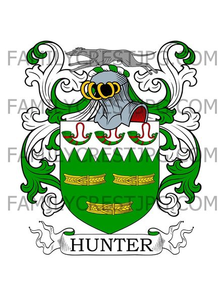 Hunter Family Crest