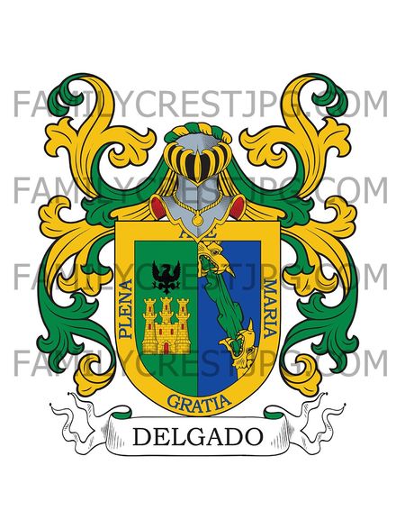 Delgado Family Crest