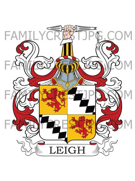 Leigh Family Crest