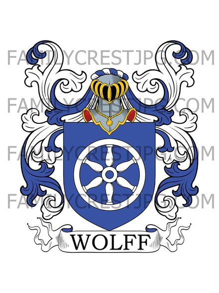 Wolff Family Crest