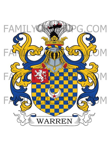 Warren Family Crest - Ireland