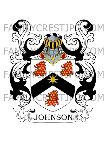 Johnson Family Crest - London, England