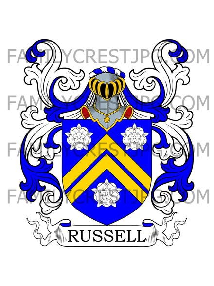 Russell Family Crest