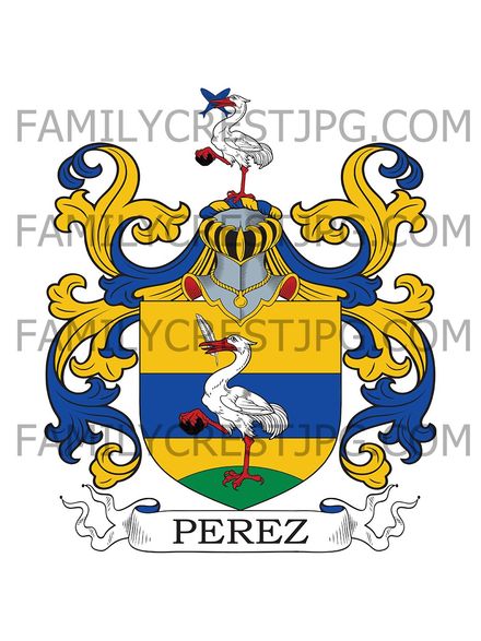 Perez Family Crest - Austria