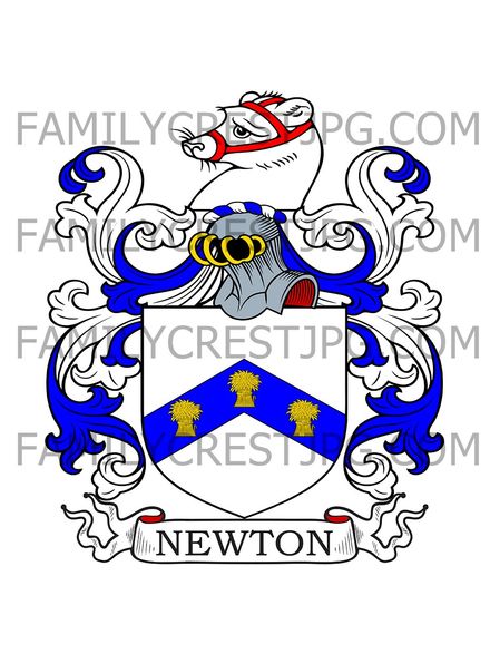 Newton Family Crest