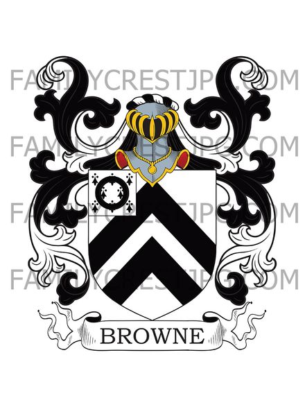 Browne Family Crest - London, England