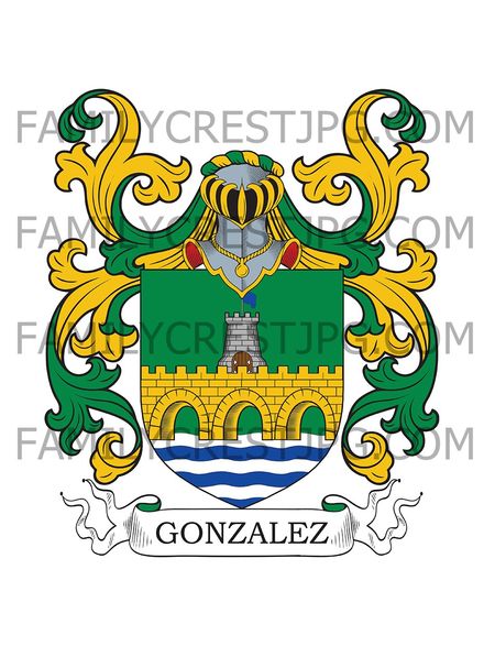 Gonzalez Family Crest