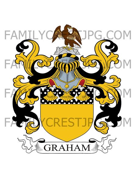 Graham Family Crest - Glasgow, Scotland