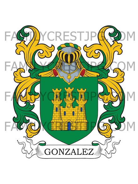 Gonzalez Family Crest