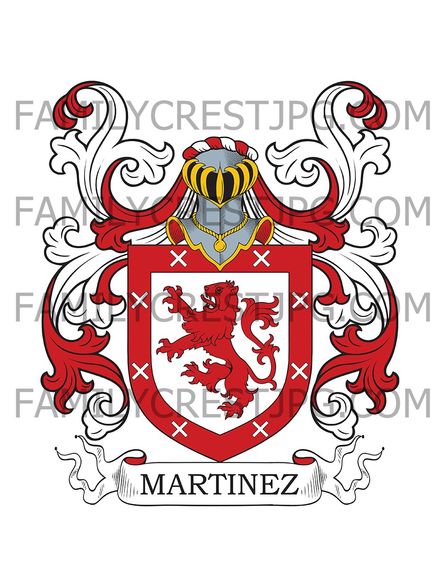 Martinez Family Crest