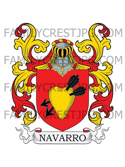 Navarro Family Crest