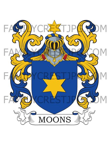 Moons Family Crest