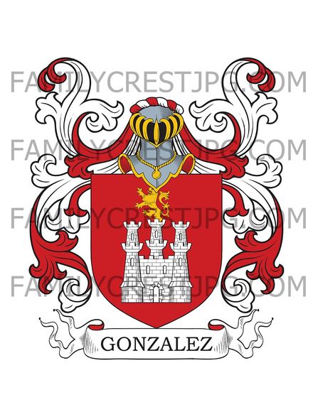 Gonzalez Family Crest