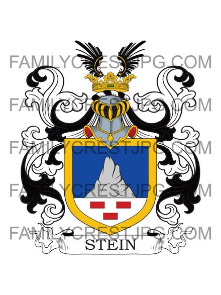 Stein Family Crest - Prussia