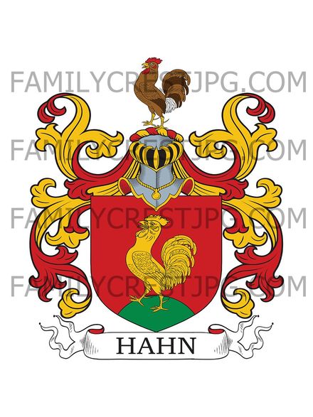 Hahn Family Crest