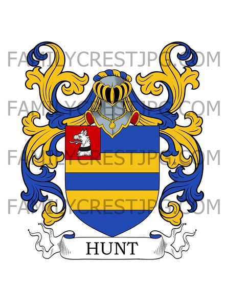 Hunt Family Crest